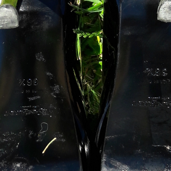 Yves Saint Laurent Black Patent Leather Heels - Picture 8 of 13